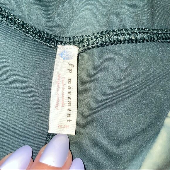 FREE People Movement Stargazer on Cloud Nine High Rise Full-Length Leggings - Picture 7 of 8